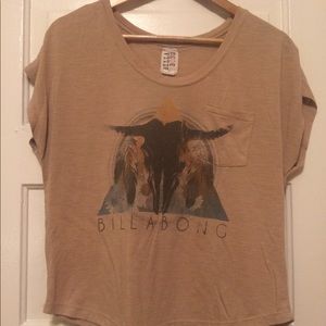 Billabong Tribal Skull T-Shirt